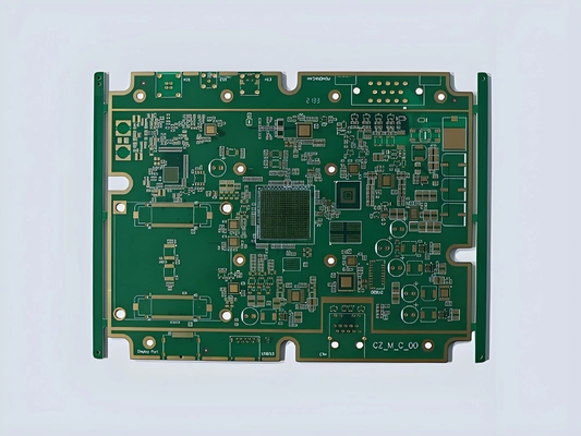 hdi_with_blind_vias_buried_vias_pcb_manufacturing_service_with_0_075mm_trace_space